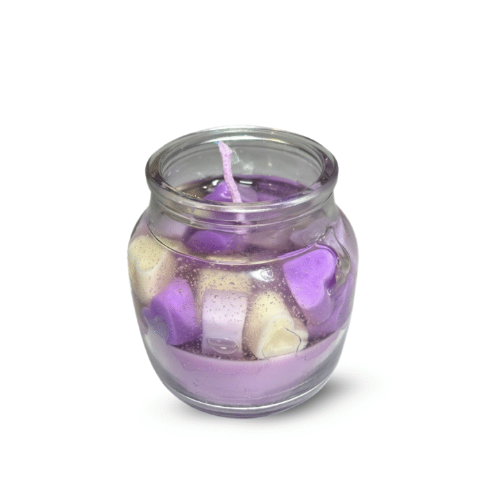 Lovers' Light – Lavender Gel Candle