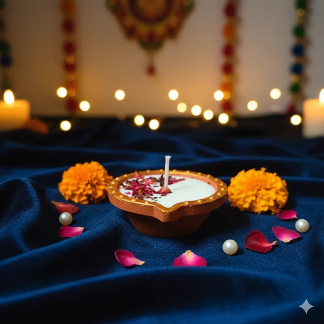 Shubh Jyoti – 12-Piece Diya Candle Set - Image 2