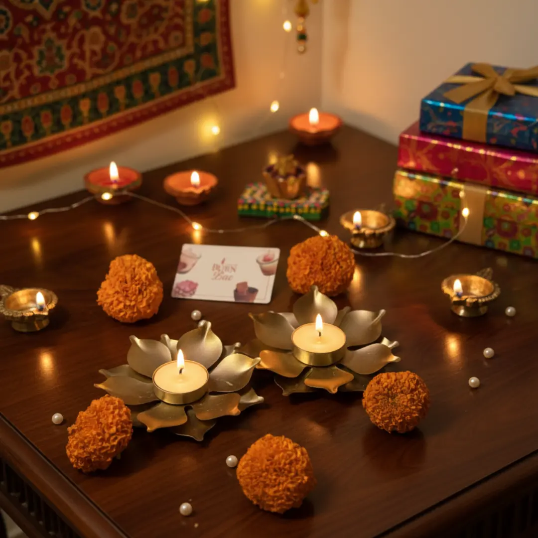 Twin Glow Urli Gift Duo Festival Hamper